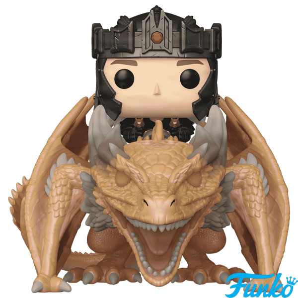 Funko POP #135 Rides Deluxe House of the Dragon Aegon Targaryen with Sunfyre Figure
